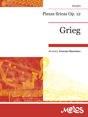cover image of Piezas líricas Op.12